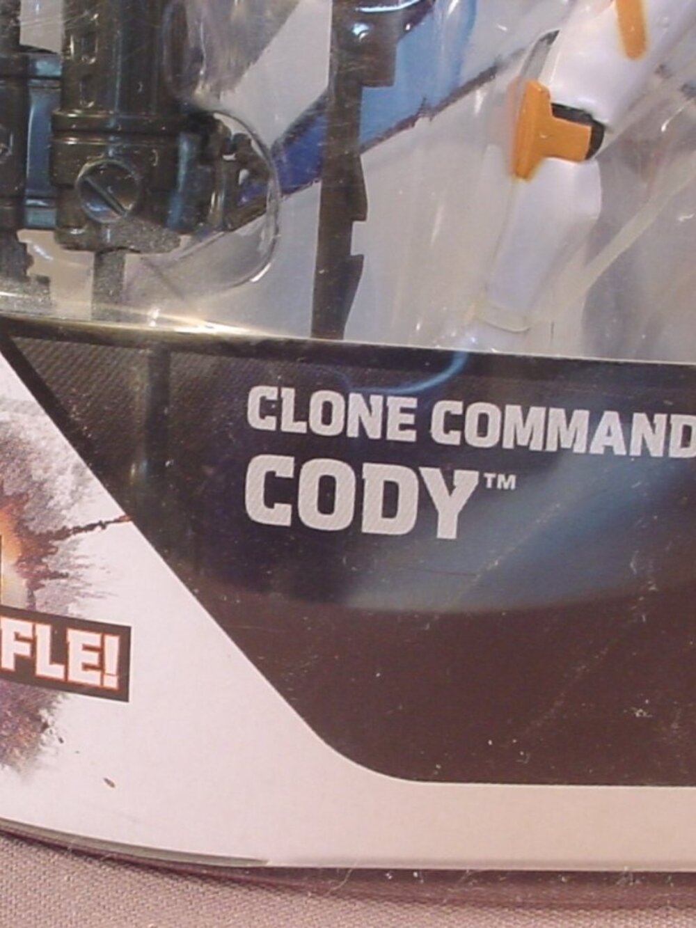 Star Wars The Clone Wars Clone Commander Cody Action Figure In The Original Pack - Picture 3 of 6